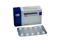 Medrol 4 mg Caja Con 50 Tabletas Rx
