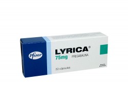 Lyrica Pregabalina 75 mg Caja Con 30 Cápsulas Rx1 Rx4