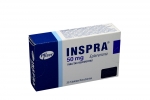 Inspra 50 mg Caja Con 30 Tabletas Recubiertas Rx1 Rx4