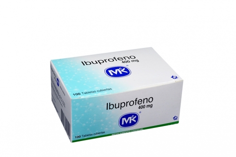 Ibuprofeno 400 Mg Caja X 100 Tabletas