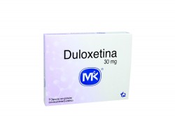 Duloxetina 30 Mg Caja Con 7 Cápsulas De Gránulos RX4 Rx1
