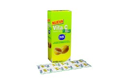 Vita C + Zinc 500 mg Caja Con Frasco Con 100 Tabletas Masticables – Sabor Maracuyá