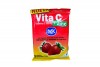 Vita C + Zinc 500 mg Bolsa Con 12 Tabletas Masticables – Sabor Fresa