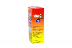 Vitamina C + Zinc Efervescente 1 g Caja Con 10 Tabletas - Sabor Mandarina