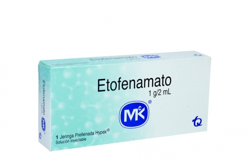 Etofenamato 1 G /2 Ml Caja Con 1 Jeringa Prellenada