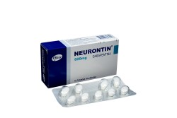 Neurontin 600 mg Caja Con 18 Tabletas Recubiertas  Rx1
