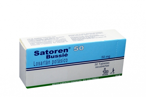 Satoren 50 mg Caja Con 30 Tabletas Rx Rx4
