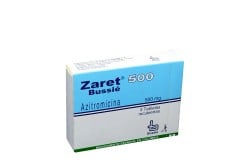 Zaret 500 mg Caja Con 3 Tabletas Recubiertas Rx Rx2