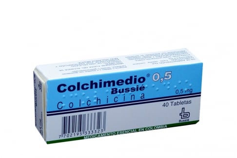 Colchimedio Bussie 0.5 mg Caja Con 40 Tabletas Rx