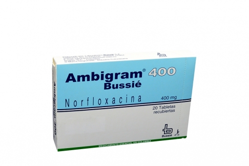 Ambigram 400 mg Caja Con 20 Tabletas Recubiertas Rx2