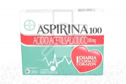 Aspirina 100 mg Caja Con 28 Tabletas Rx4