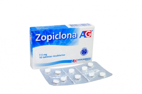 Zopiclona 7.5 mg Caja Con 10 Tabletas RX
