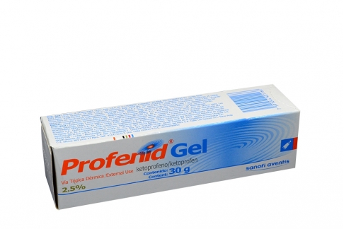 Profenid Gel 2.5% Caja Con Tubo Con 30 G