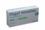 Flagyl Nistatina 500 mg / 100.000 UI Caja Con 10 Óvulos Rx Rx2