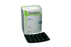 Novalgina 500 mg Caja Con 80 Tabletas Rx
