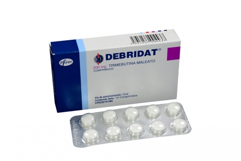 Debridat 200 mg Caja Con 10 Comprimidos Rx
