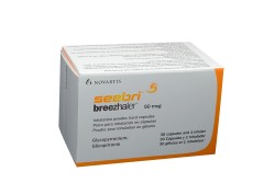 Seebri Breezhaler 50 mcg Polvo Para Inhalación Caja Con 30 Cápsulas + 1 Inhalador Rx Rx1
