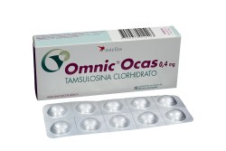 Omnic Ocas 0.4 mg Caja Con 10 Comprimidos Recubiertos De Liberación Prolongada Rx