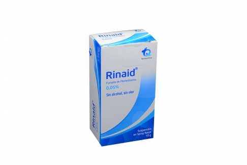 Rinaid 0.05% Suspensión Spray Nasal Caja Con Frasco Con 10 g Rx Rx1