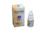 Ketoftal 0.25 mg / mL Caja Con Frasco X 5 mL Rx