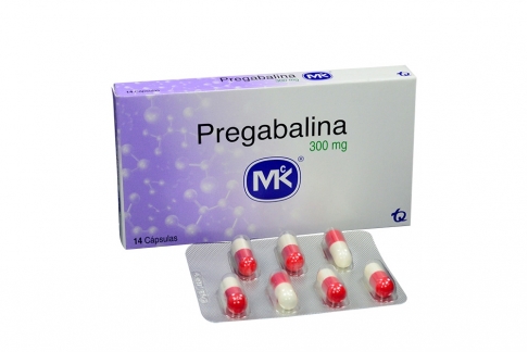 Pregabalina 300 mg Caja x 14 Cápsulas Rx Rx1