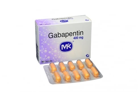 Gabapentin 400 mg Caja Con 30 Cápsulas Rx1 Rx4