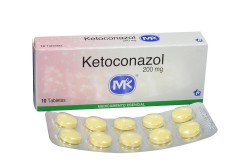 Ketoconazol Mk 200 mg Caja Con 10 Tabletas Rx