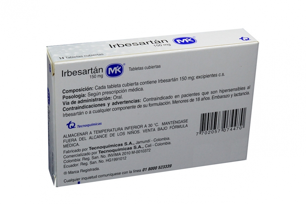 irbesartan 150 mg precio costa rica