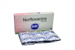 NORfloxacino 400 mg Caja Con 14 Tabletas Recubiertas Rx Rx2