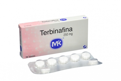 Terbinafina 250 mg Caja Con 14 Tabletas Rx