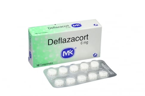 Deflazacort 6 Mg Caja Con 10 Comprimidos Rx Rx1 Rx4
