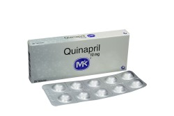 Quinapril 10 Mg Caja X 20 Tabletas RX Rx4