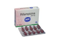 Rifampicina 300 mg Caja Con 20 Cápsulas . Rx2