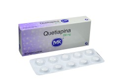 Quetiapina 200 mg Caja Con 30 Tabletas Recubiertas Rx1 Rx4
