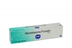 Mometasona Furoato 0,1% Crema Caja Con Tubo Con 15 g Rx