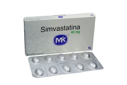 Simvastatina Mk 40 mg Caja Con 10 Tabletas Rx