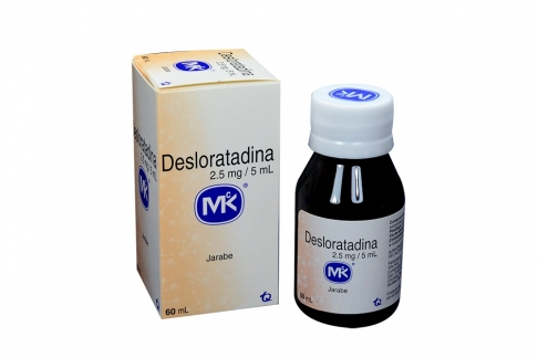 Desloratadina 0.05% Jarabe Frasco Con 60 mL Rx