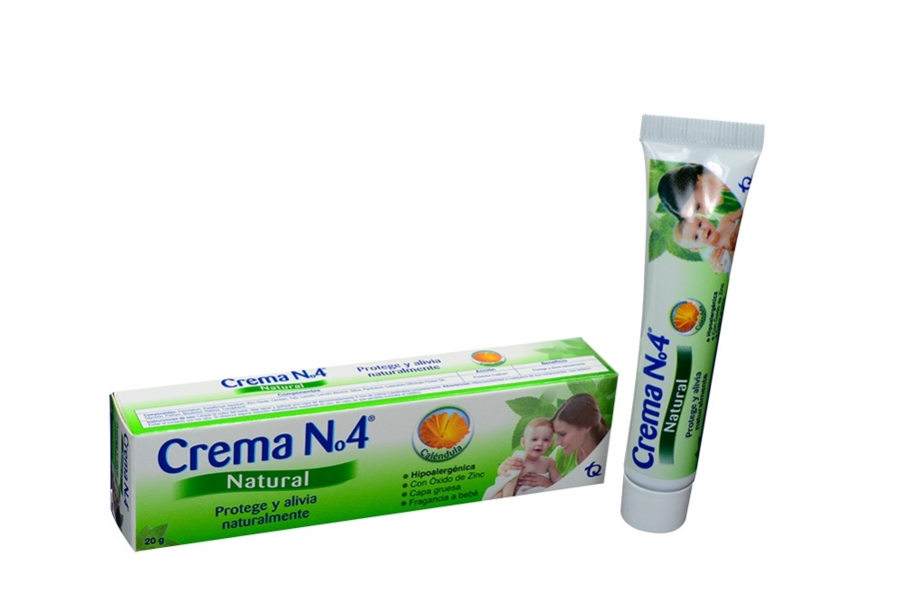 Comprar Crema N° 4 Natural Tubo Con 20 g Farmalisto Colombia.
