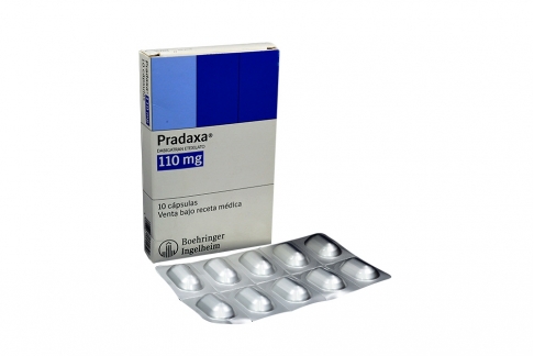 Pradaxa 110 mg Caja Con 10 Cápsulas Rx1