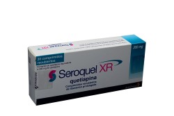 Seroquel XR 300 mg Caja Con 30 Comprimidos Recubiertos RX4 Rx1