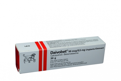Daivobet Ungüento 50/0.5 mg Caja Con Tubo Con 30 g Rx Rx4