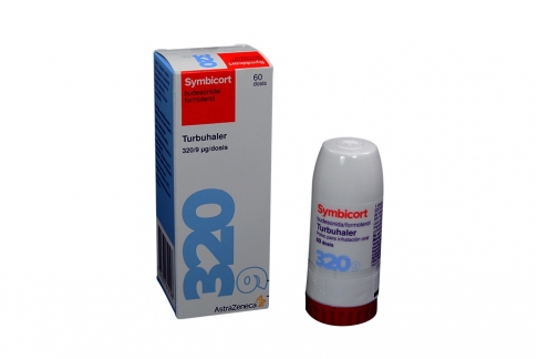 Symbicort Turbuhaler 320 / 9 mcg Caja Con Inhalador Con 60 Dosis Rx Rx1 Rx4