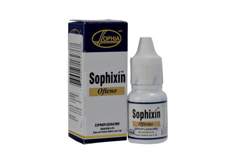 Sophixín Solución 0.3% Caja Con Frasco Con 5 mL Rx