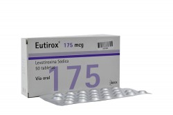 Eutirox 175 mcg Caja Con 50 Tabletas Rx4