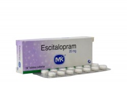 Escitalopram 20 mg Caja Con 14 Tabletas Rx4