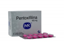 Pentoxifilina 400 mg Caja Con 30 Tabletas Rx