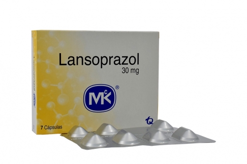 Lansoprazol 30 Mg Caja Con 7 Capsulas Rx
