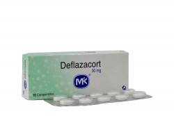 Deflazacort 30 mg Caja Con 10 Comprimidos RX Rx1