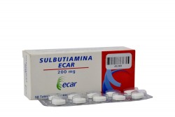Sulbutiamina 200 mg Caja Con 30 Tabletas Rx