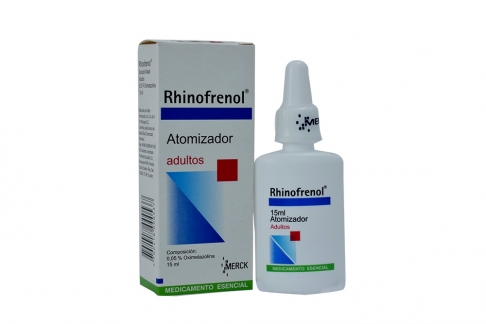Rhinofrenol Adultos 0.05 % Caja Con Frasco Spray Con 15 mL